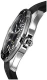 Buy Shop Tag Heuer Aquaracer Quartz Black Dial Black Rubber Strap Watch for Men - WAY101A.FT6141 USA Online