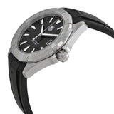 Buy Shop Tag Heuer Aquaracer Quartz Black Dial Black Rubber Strap Watch for Men - WAY1110.FT8021 USA Online
