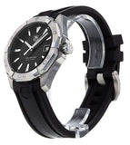 Buy Shop Tag Heuer Aquaracer Quartz Black Dial Black Rubber Strap Watch for Men - WAY1110.FT8021 USA Online