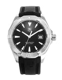 Buy Shop Tag Heuer Aquaracer Quartz Black Dial Black Rubber Strap Watch for Men - WAY1110.FT8021 USA Online