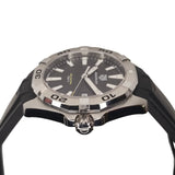 Buy Shop Tag Heuer Aquaracer Quartz Black Dial Black Rubber Strap Watch for Men - WBD1110.FT8021 USA Online