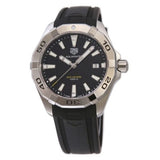 Buy Shop Tag Heuer Aquaracer Quartz Black Dial Black Rubber Strap Watch for Men - WBD1110.FT8021 USA Online