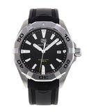 Buy Shop Tag Heuer Aquaracer Quartz Black Dial Black Rubber Strap Watch for Men - WBD1110.FT8021 USA Online