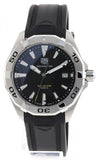 Buy Shop Tag Heuer Aquaracer Quartz Black Dial Black Rubber Strap Watch for Men - WBD1110.FT8021 USA Online