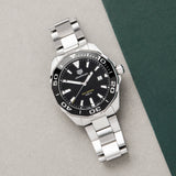 Buy Shop Tag Heuer Aquaracer Quartz Black Dial Silver Steel Strap Watch for Men - WAY101A.BA0746 USA Online