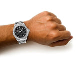 Buy Shop Tag Heuer Aquaracer Quartz Black Dial Silver Steel Strap Watch for Men - WAY111Z.BA0928 USA Online