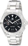 Buy Shop Tag Heuer Aquaracer Quartz Black Dial Silver Steel Strap Watch for Men - WAY111Z.BA0928 USA Online