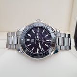 Buy Shop Tag Heuer Aquaracer Quartz Black Dial Silver Steel Strap Watch for Women - WAY131K.BA0748 USA Online