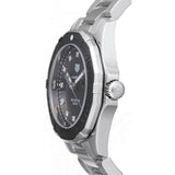 Buy Shop Tag Heuer Aquaracer Quartz Black Dial Silver Steel Strap Watch for Women - WAY131M.BA0748 USA Online