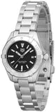 Buy Shop Tag Heuer Aquaracer Quartz Black Dial Silver Steel Strap Watch for Women - WBD1410.BA0741 USA Online