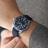 Buy Shop Tag Heuer Aquaracer Quartz Blue Dial Blue Rubber Strap Watch for Men - WAY101C.FC6153 USA Online