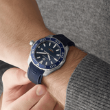 Buy Shop Tag Heuer Aquaracer Quartz Blue Dial Blue Rubber Strap Watch for Men - WAY101C.FT6153 USA Online