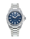Buy Shop Tag Heuer Aquaracer Quartz Blue Dial Silver Steel Strap Watch for Women - WBD1312.BA0740 USA Online