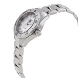 Buy Shop Tag Heuer Aquaracer Professional 200 Quartz Diamond Mother of Pearl Dial Silver Steel Strap Watch for Women - WBP1416.BA0622 USA Online