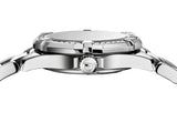 Buy Shop Tag Heuer Aquaracer Quartz Diamonds Black Dial Silver Steel Strap Watch for Women - WAY131P.BA0748 USA Online