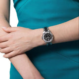 Buy Shop Tag Heuer Aquaracer Quartz Diamonds Black Dial Two Tone Steel Strap Watch for Women - WAY131G.BA0913 USA Online