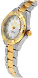 Buy Shop Tag Heuer Aquaracer Quartz Diamonds Mother of Pearl Dial Two Tone Steel Strap Watch for Women - WBD1423.BB0321 USA Online