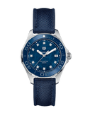Buy Shop Tag Heuer Aquaracer Quartz Mother of Pearl Blue Dial Blue NATO Strap Watch for Women - WAY131L.FT6091 USA Online