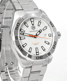 Buy Shop Tag Heuer Aquaracer Quartz White Dial Silver Steel Strap Watch for Men - WBD1111.BA0928 USA Online