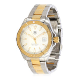 Buy Shop Tag Heuer Aquaracer Quartz White Dial Two Tone Steel Strap Watch for Men - WAY1120.BB0930 USA Online