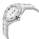 Buy Shop Tag Heuer Aquaracer Quartz White Dial Two Tone Steel Strap Watch Women - WAY131B.BA0914 USA Online