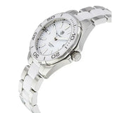 Buy Shop Tag Heuer Aquaracer Quartz White Dial Two Tone Steel Strap Watch Women - WAY131B.BA0914 USA Online