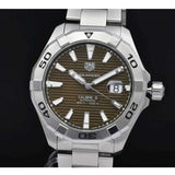 Buy Shop Tag Heuer Aquaracer Sunray Brown Dial Watch for Men - WAY2018.BA0927 USA Online