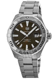 Buy Shop Tag Heuer Aquaracer Sunray Brown Dial Watch for Men - WAY2018.BA0927 USA Online