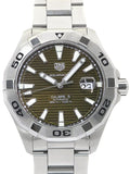 Buy Shop Tag Heuer Aquaracer Sunray Brown Dial Watch for Men - WAY2018.BA0927 USA Online