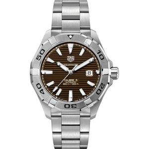 Buy Shop Tag Heuer Aquaracer Sunray Brown Dial Watch for Men - WAY2018.BA0927 USA Online
