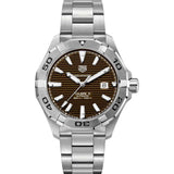 Buy Shop Tag Heuer Aquaracer Sunray Brown Dial Watch for Men - WAY2018.BA0927 USA Online