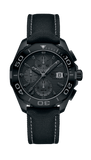 Buy Shop Tag Heuer Aquaracer Titanium Grey Dial Watch for Men - CAY218B.FC6370 USA Online