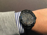 Tag Heuer Aquaracer Titanium Grey Dial Watch for Men - CAY218B.FC6370
