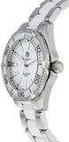 Buy Shop Tag Heuer Aquaracer Diamonds White Dial Two Tone Steel Strap Watch for Women - WAY131H.BA0914 USA Online