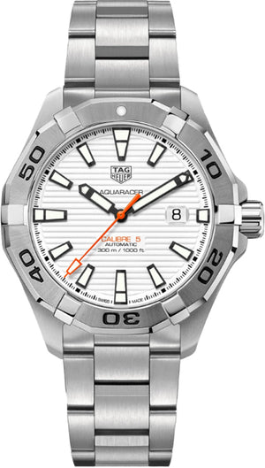 Buy Shop Tag Heuer Aquaracer White Dial Watch for Men - WAY2013.BA0927 USA Online