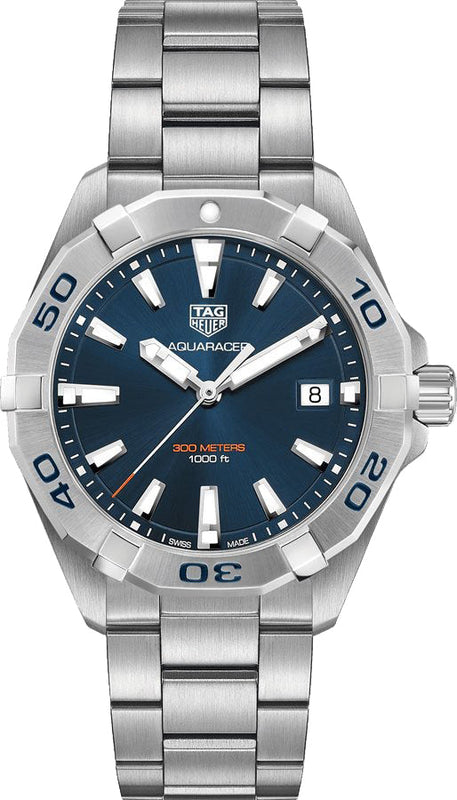 Buy Shop Tag Heuer Aquaracer Blue Dial Watch for Men - WBD1112.BA0928 USA Online