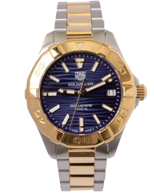 Buy Shop Tag Heuer Aquaracer Blue Dial Watch for Women - WBD1325.BB0320 USA Online