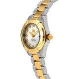Buy Shop Tag Heuer Aquaracer Diamonds Mother of Pearl Dial Two Tone Steel Strap Watch for Men - WBD1422.BB0321 USA Online