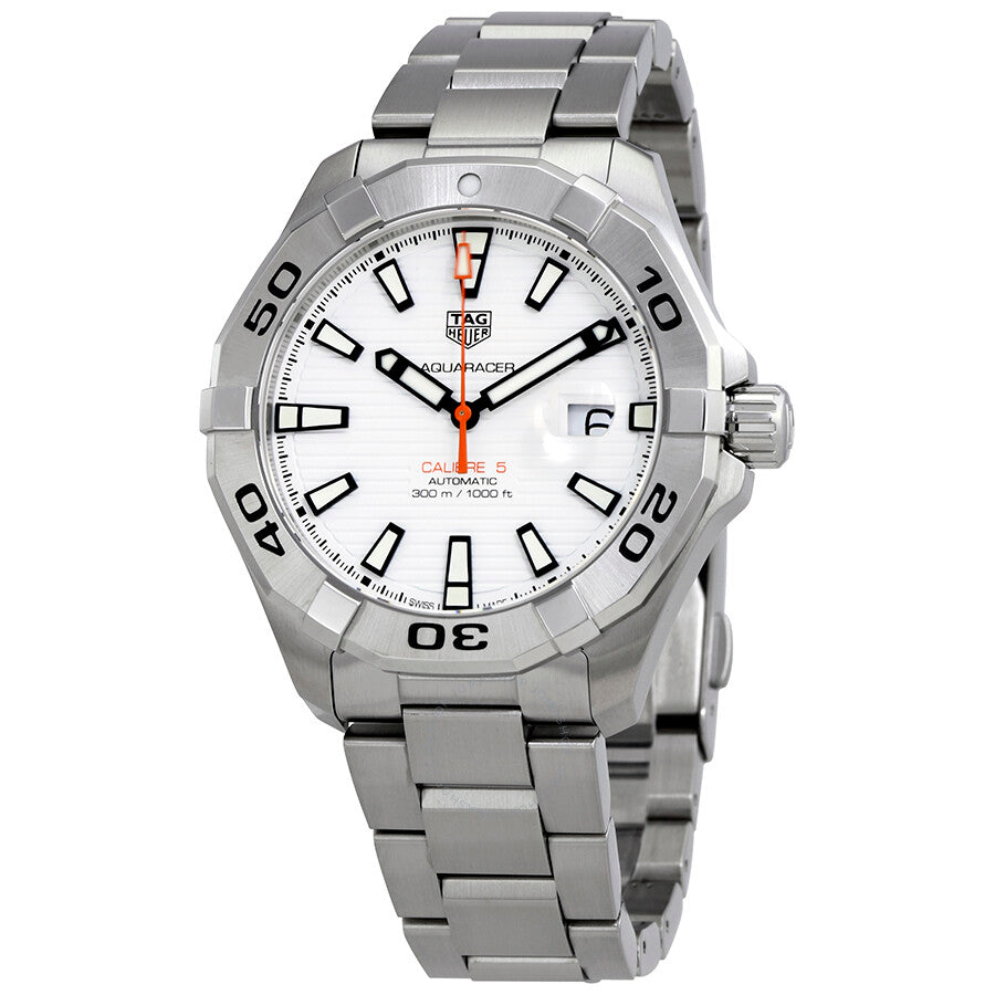 Buy Shop Tag Heuer Aquaracer White Dial Watch for Men - WAY2013.BA0927 USA Online