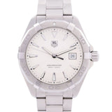 Buy Shop Tag Heuer Aquaracer White Dial Watch for Men - WAY1111.BA0928 USA Online