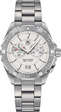 Buy Shop Tag Heuer Aquaracer White Dial Watch for Men - WAY1111.BA0928 USA Online