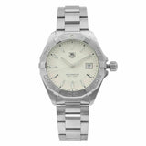 Buy Shop Tag Heuer Aquaracer White Dial Watch for Men - WAY1111.BA0928 USA Online