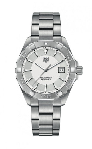 Buy Shop Tag Heuer Aquaracer White Dial Watch for Men - WAY1111.BA0928 USA Online
