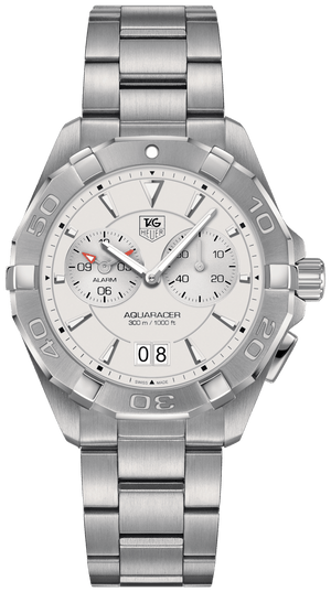 Buy Shop Tag Heuer Aquaracer White Dial Watch for Men - WAY111Y.BA0928 USA Online