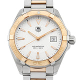 Buy Shop Tag Heuer Aquaracer White Dial Watch for Men - WAY1150.BD0911 USA Online