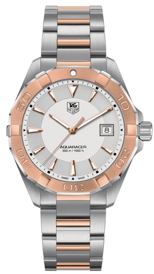 Buy Shop Tag Heuer Aquaracer White Dial Watch for Men - WAY1150.BD0911 USA Online