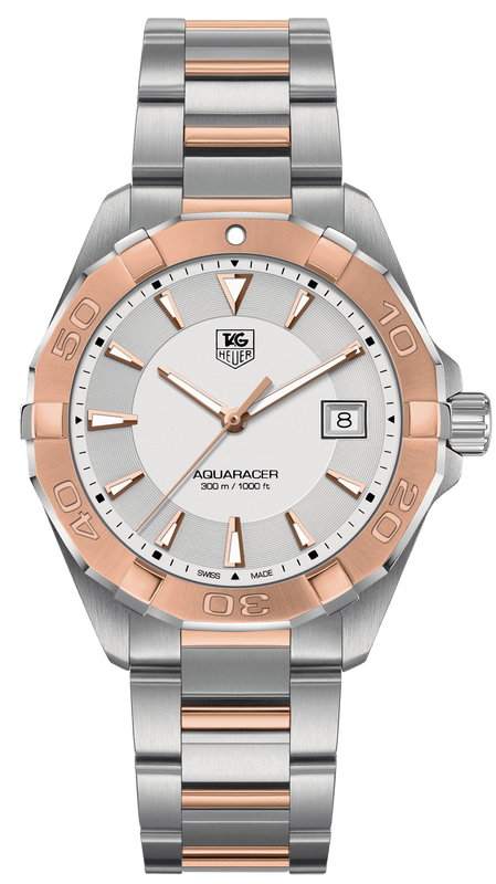 Buy Shop Tag Heuer Aquaracer White Dial Watch for Men - WAY1150.BD0911 USA Online