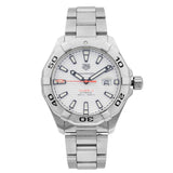 Buy Shop Tag Heuer Aquaracer White Dial Watch for Men - WAY2013.BA0927 USA Online