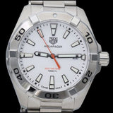 Buy Shop Tag Heuer Aquaracer White Dial Watch for Men - WBD1111.BA0928 USA Online
