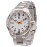 Buy Shop Tag Heuer Aquaracer White Dial Watch for Men - WBD1111.BA0928 USA Online